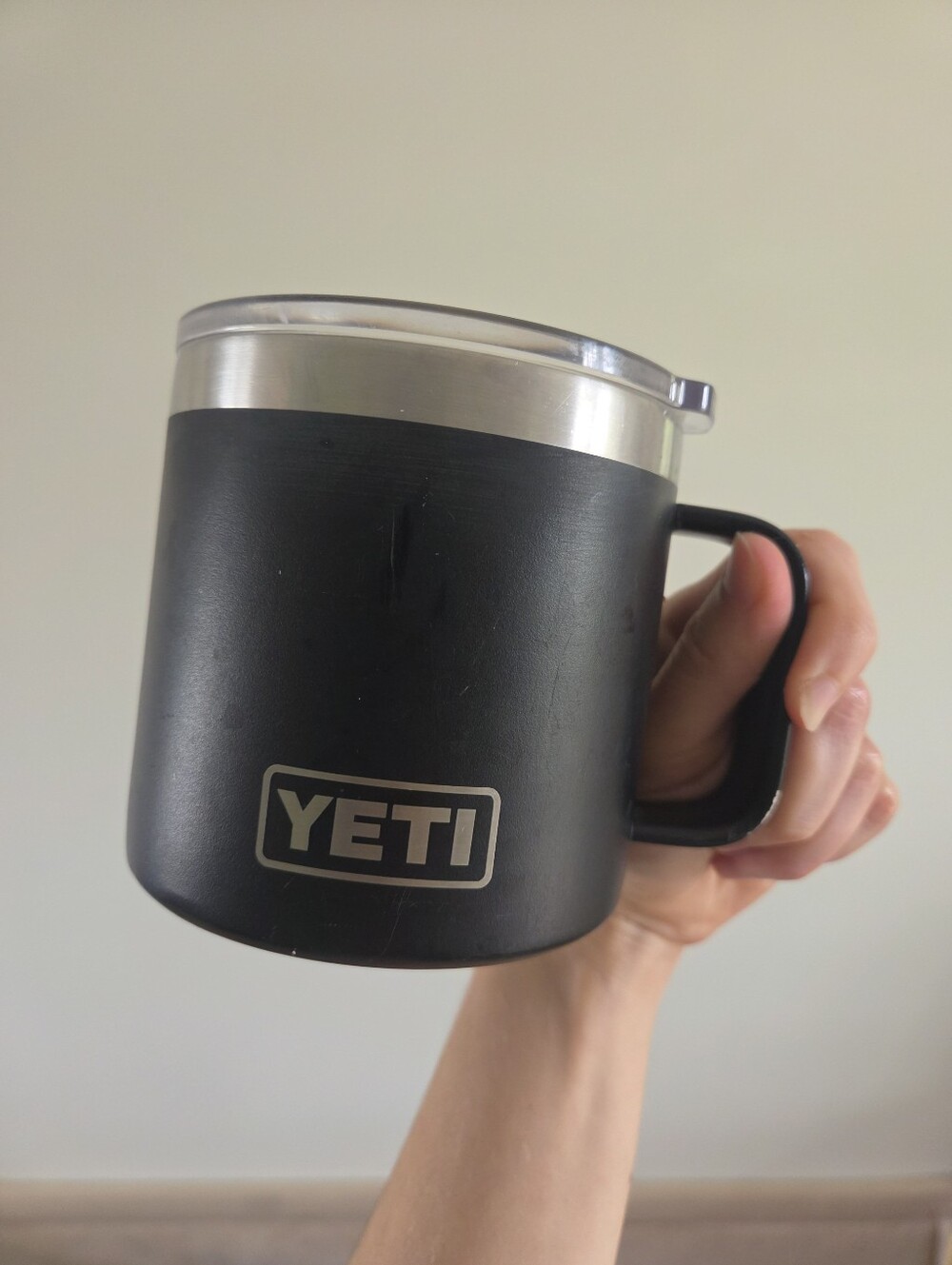 YETI Rambler 14 oz Mug (Black) - Picture 2 of 6
